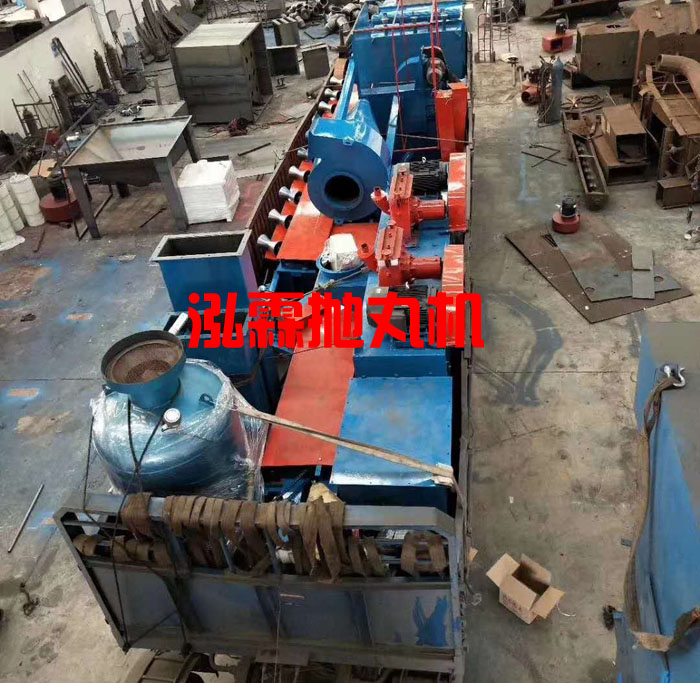 抽油杆抛丸机发货现场 抽油杆抛丸机发货现场