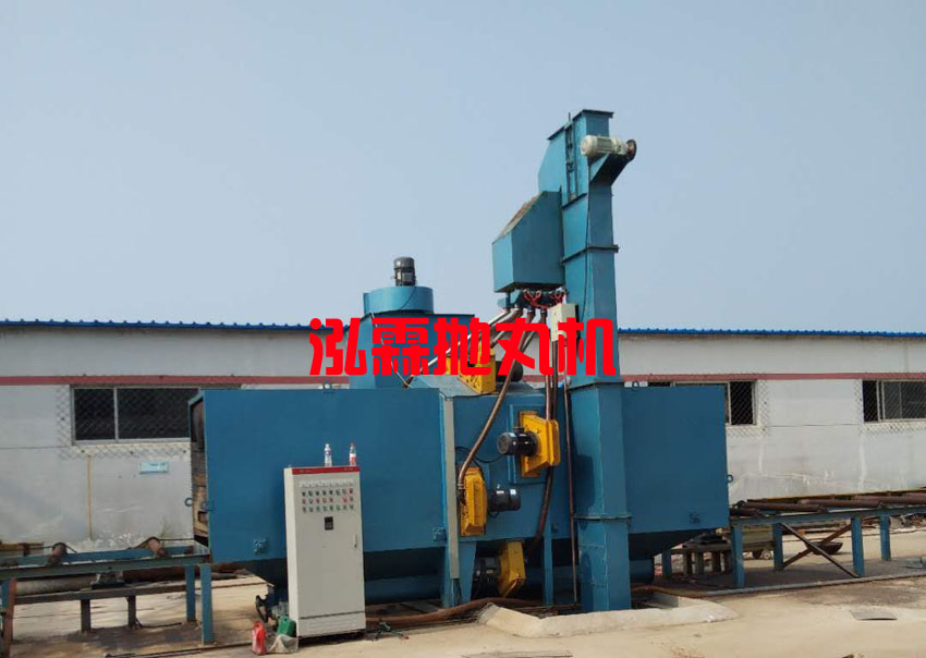 H型钢抛丸机展示图片 H型钢抛丸机展示图片