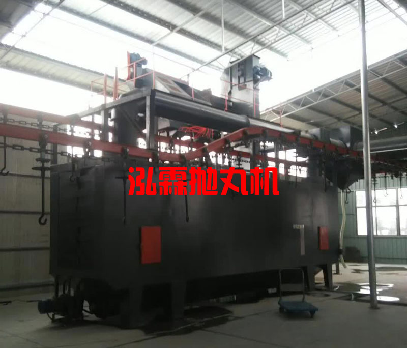 Q38连续式悬链抛丸清理机 Q38连续式悬链抛丸清理机