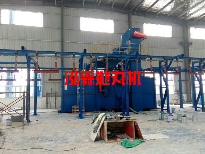 Q38连续式悬链抛丸清理机 Q38连续式悬链抛丸清理机