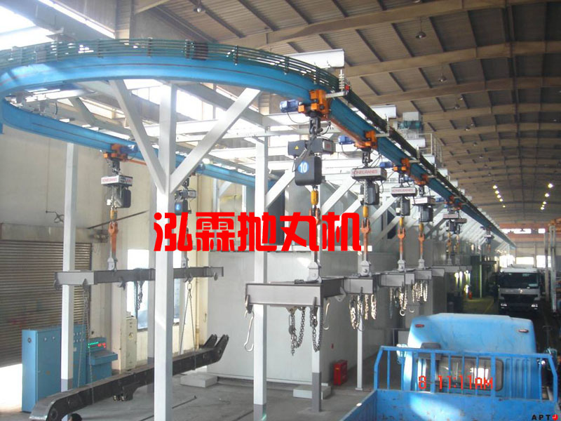 Q48悬链步进式抛丸机 Q48悬链步进式抛丸机