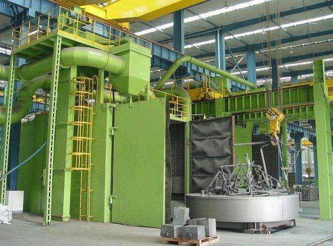 台车式抛丸机 台车式抛丸机