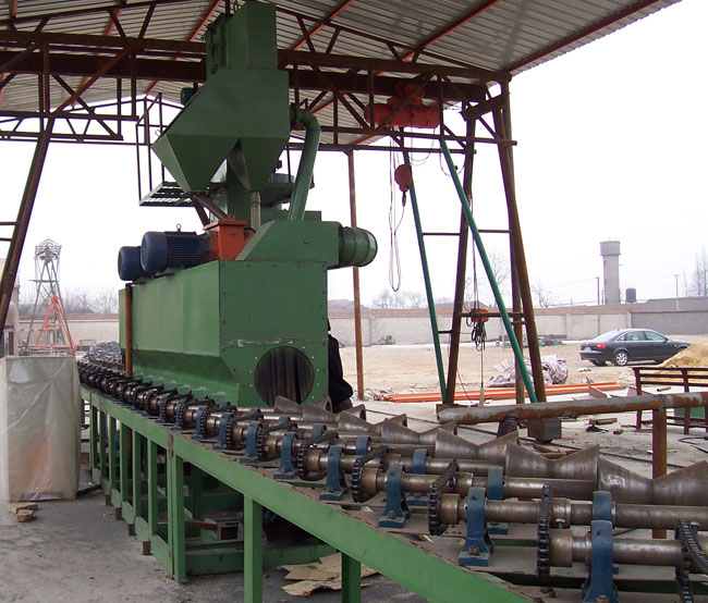 圆管抛丸机 圆管抛丸机