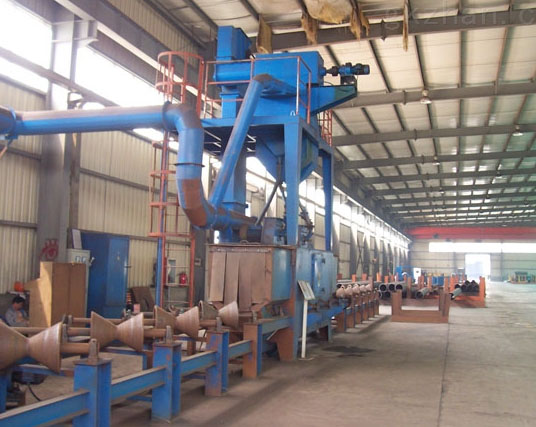 钢管抛丸除锈设备 钢管抛丸除锈设备